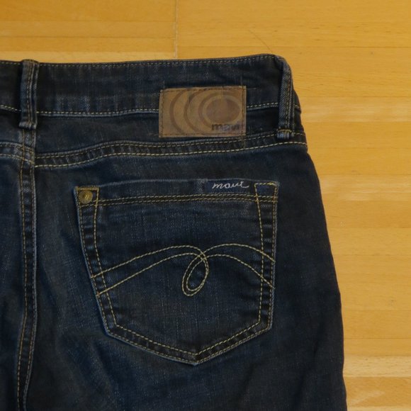 MAVI indigo low rise straight leg jeans 26 - Picture 5 of 8